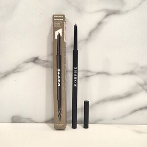 MORPHE Definer Dual-Ended Brow Pencil & Spoolie Praline (light blonde/cool) NIB